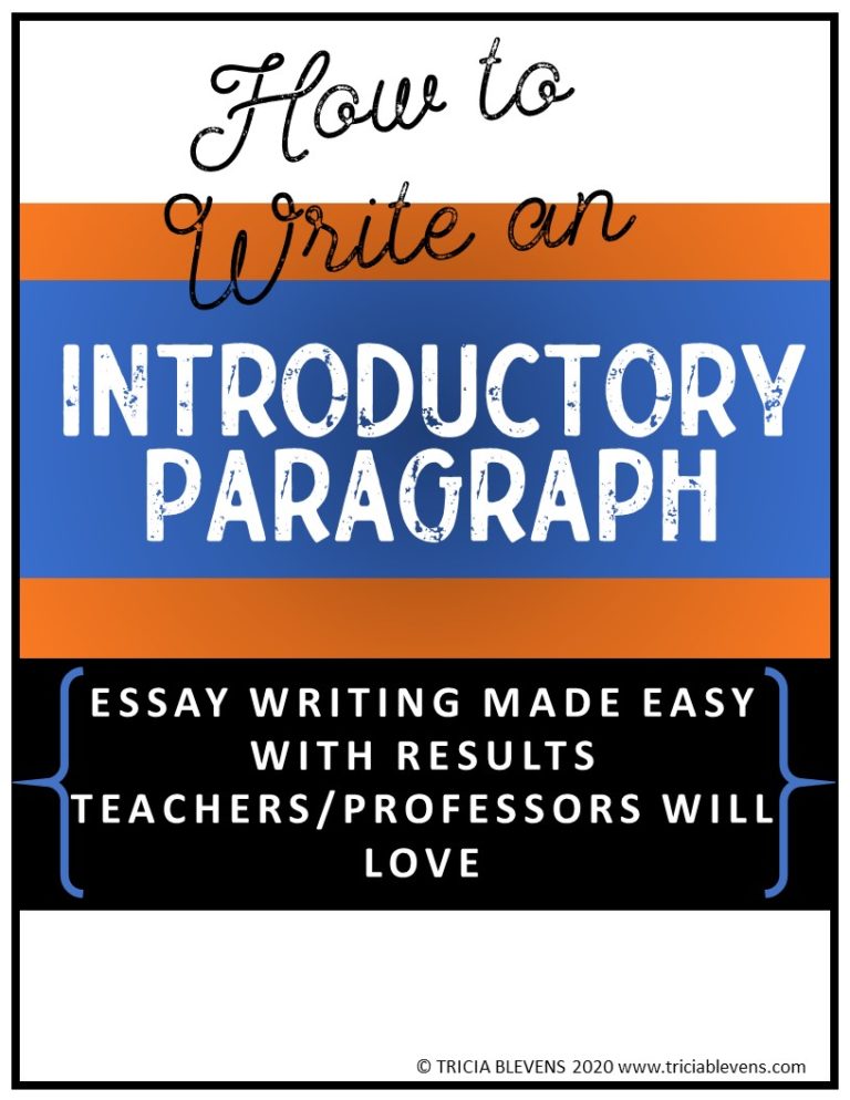 How to Write an Introduction Paragraph
