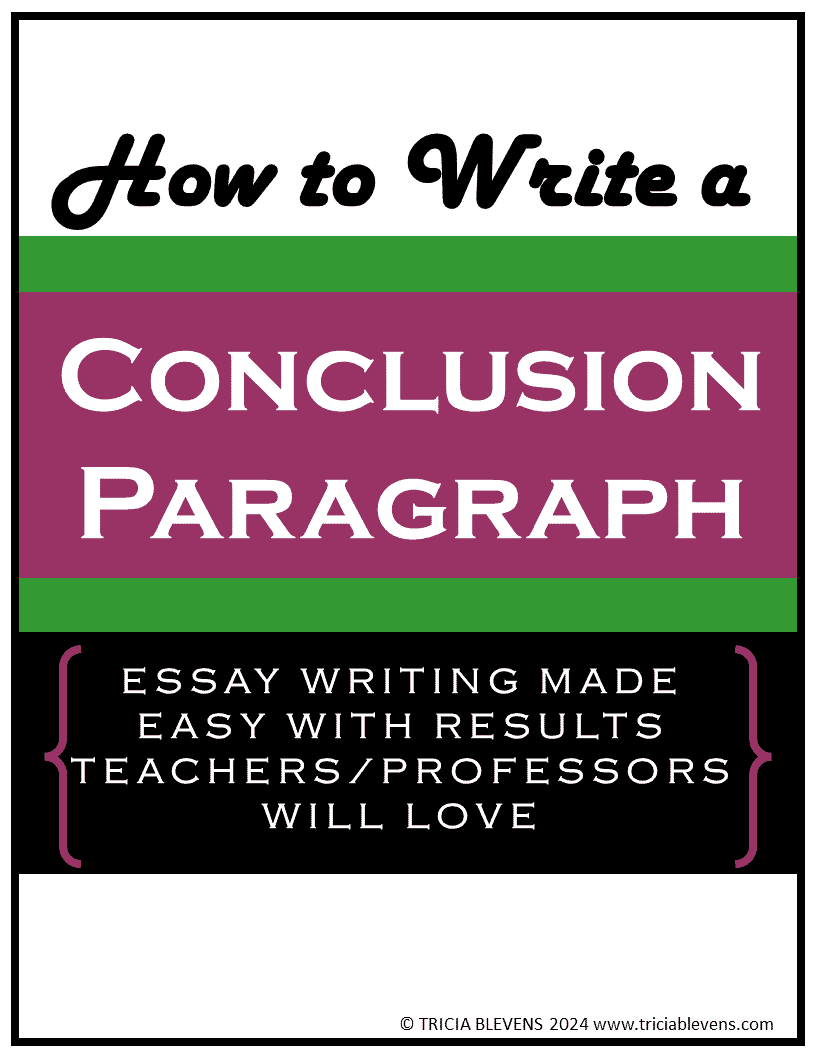 How to Write a Conclusion Paragraph